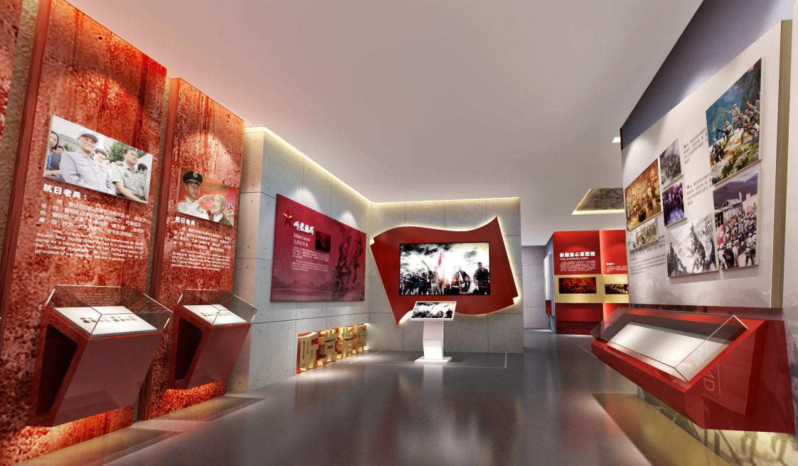 紀念館展示多媒體技術與創(chuàng)意相結合