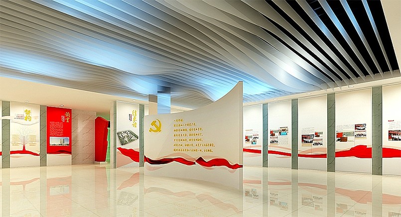 紀念館展示多媒體技術與創(chuàng)意相結合